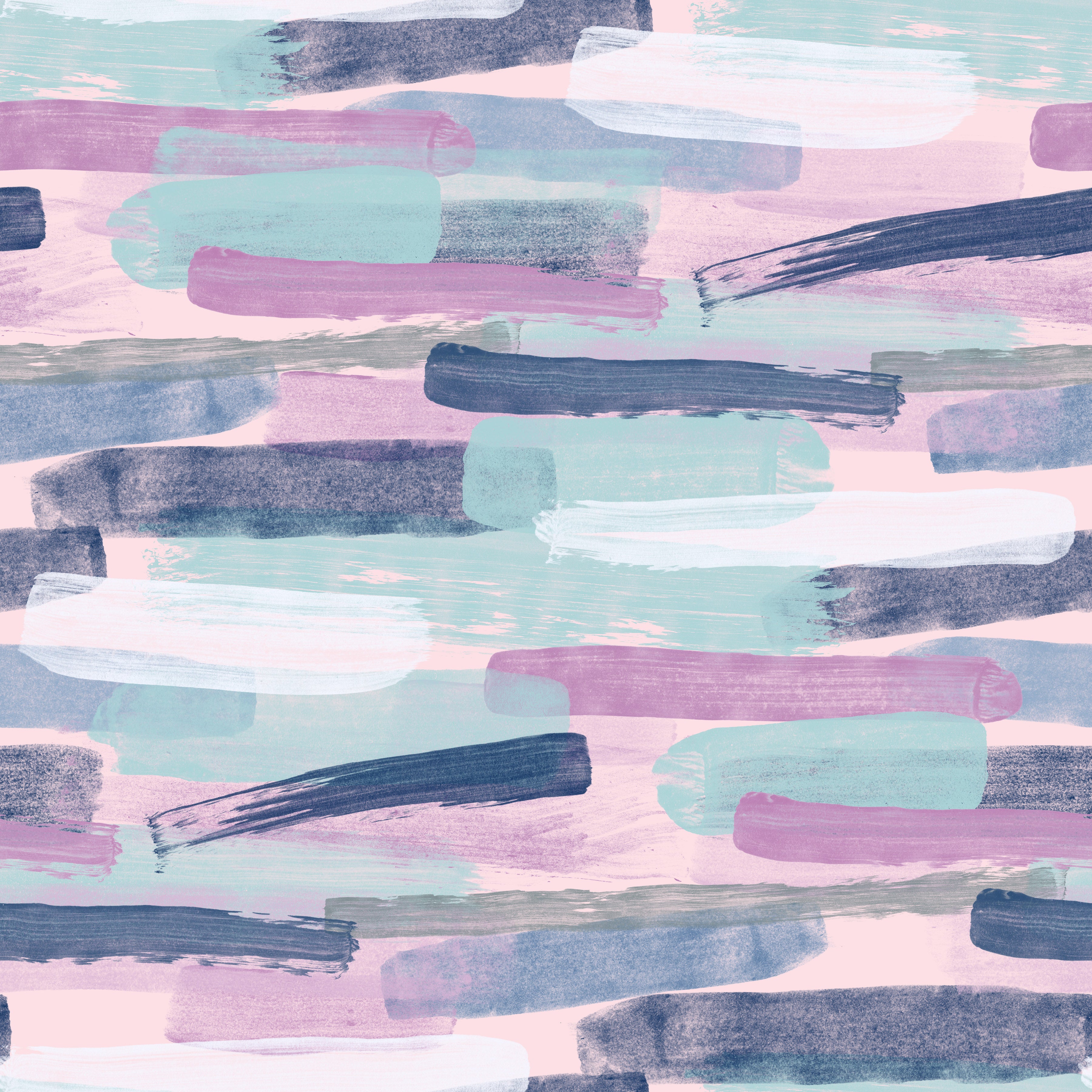 Pastel Brush Strokes Patterned Vinyl 12" x 12" - The Vinyl Haus