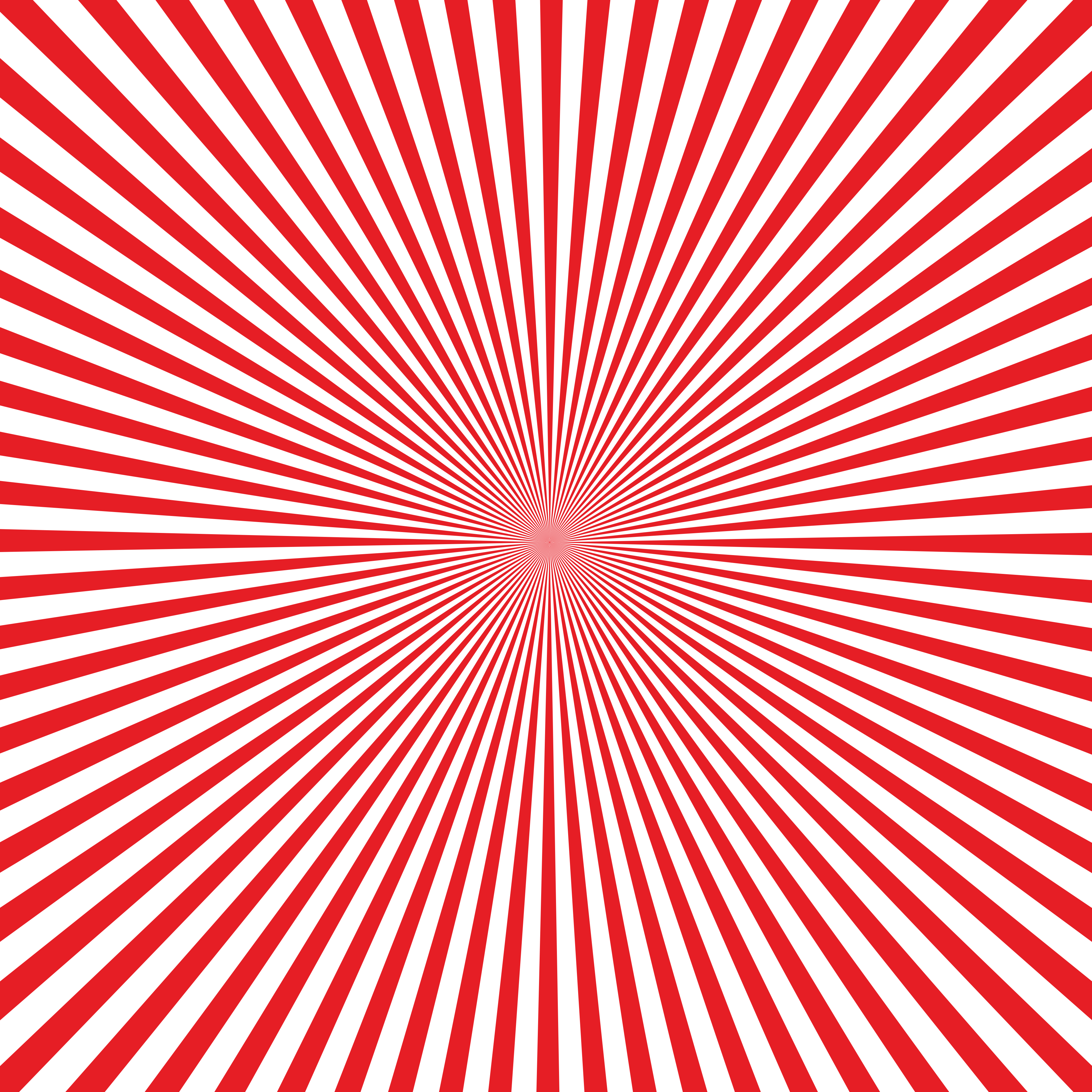 Red and White Burst Patterned Vinyl 12" x 12" - The Vinyl Haus