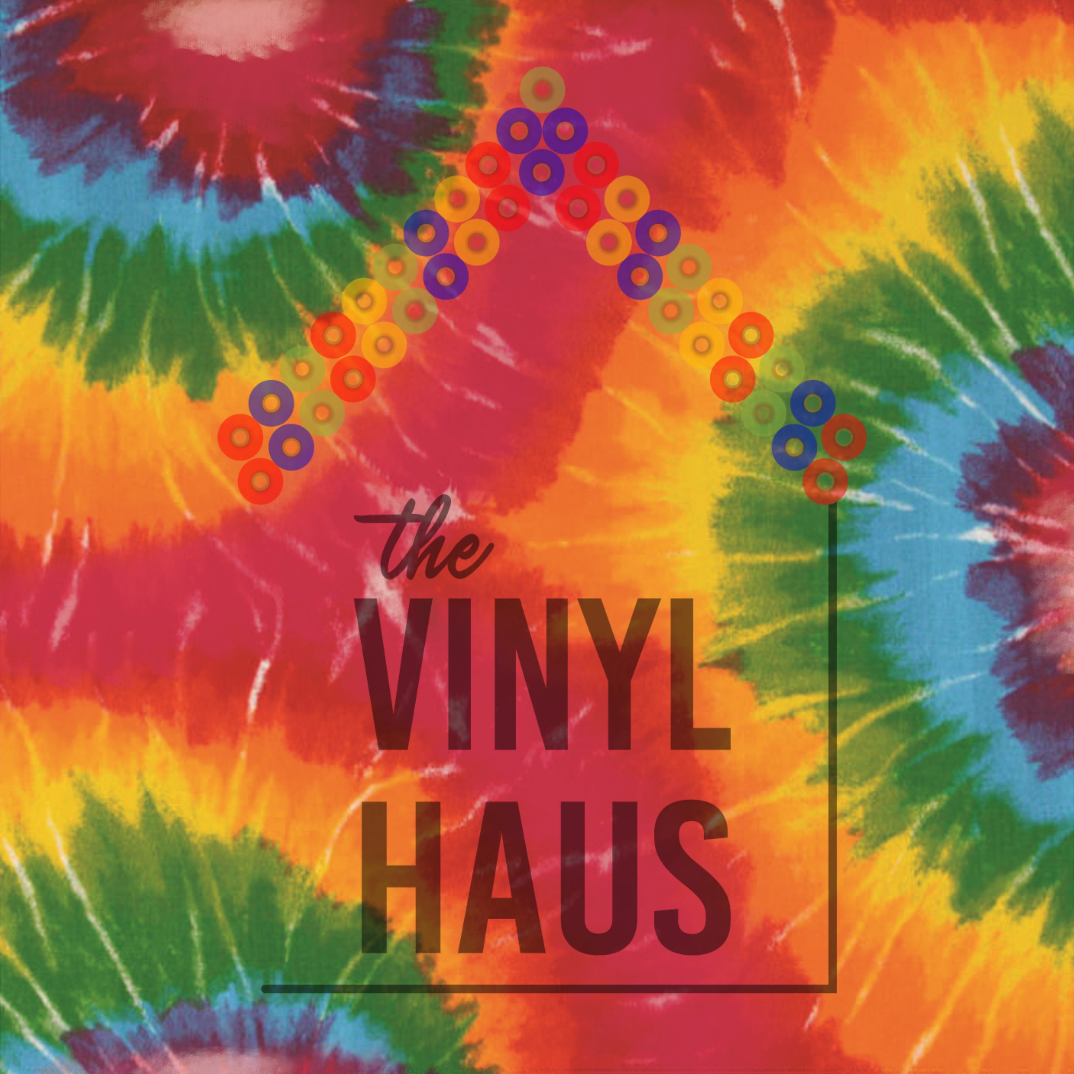 Tie Dye Pattern Vinyl 12" x 12" - The Vinyl Haus