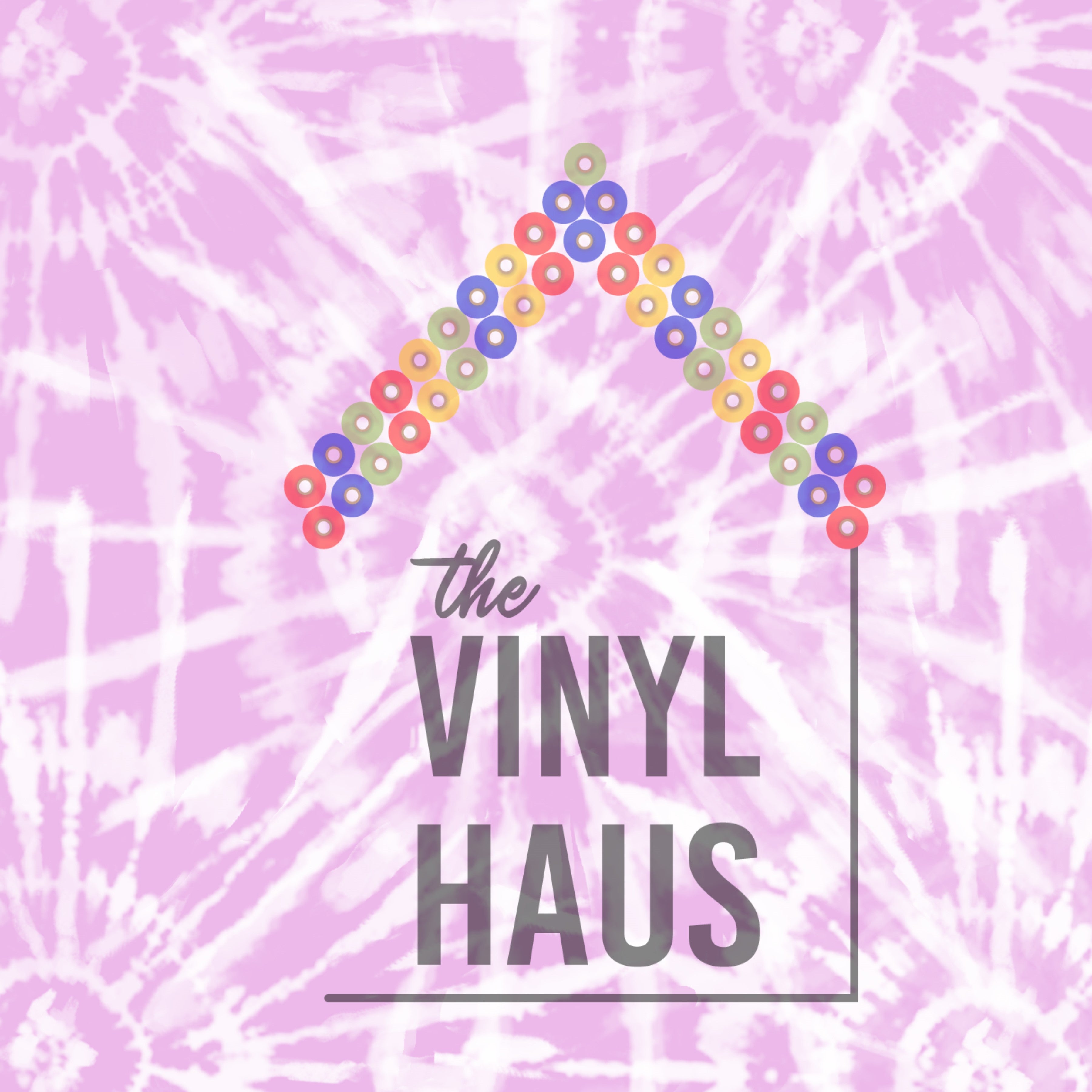 Light Purple and White Tie Dye Pattern Vinyl 12" x 12" - The Vinyl Haus
