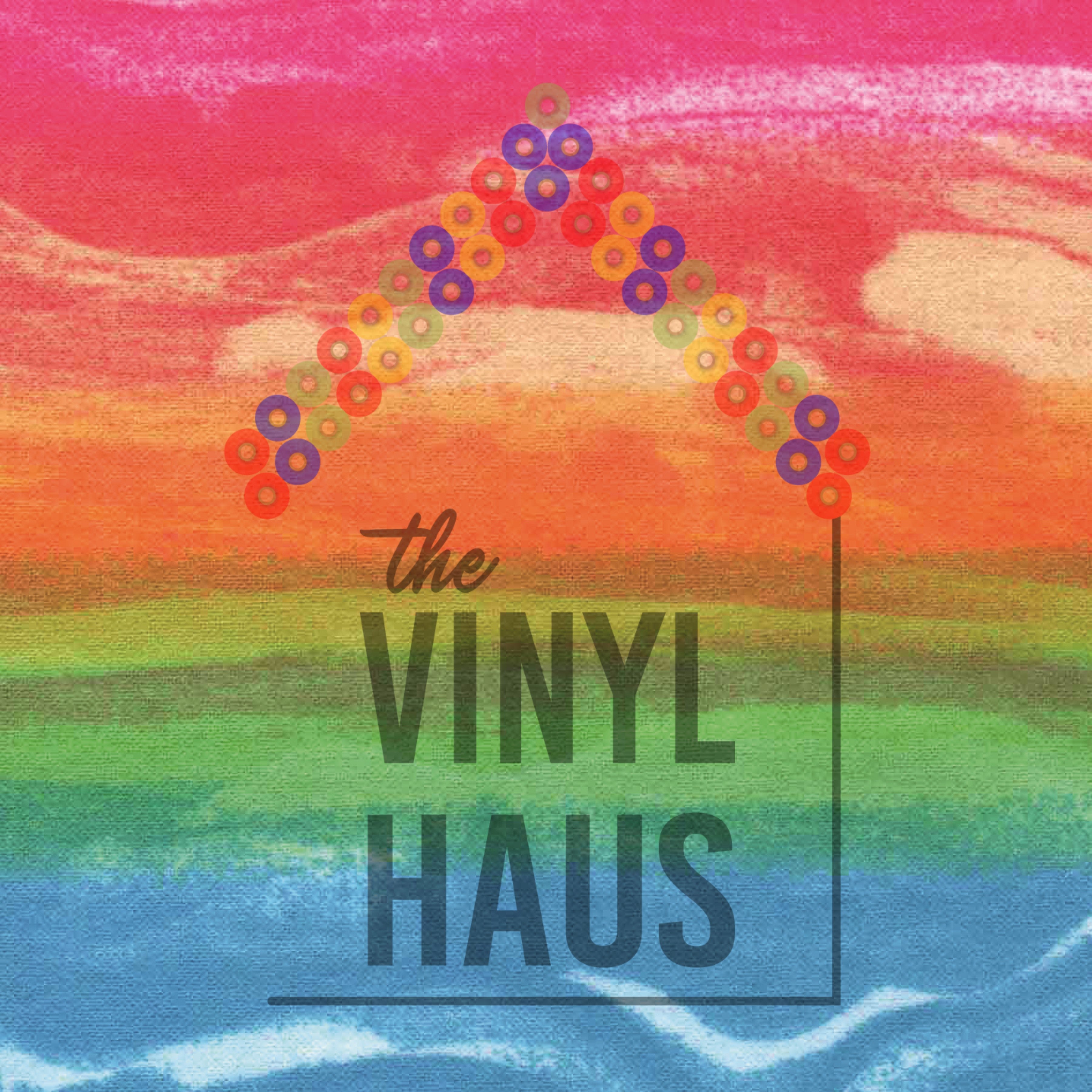 Rainbow Ombre  Pattern Vinyl 12" x 12" - The Vinyl Haus