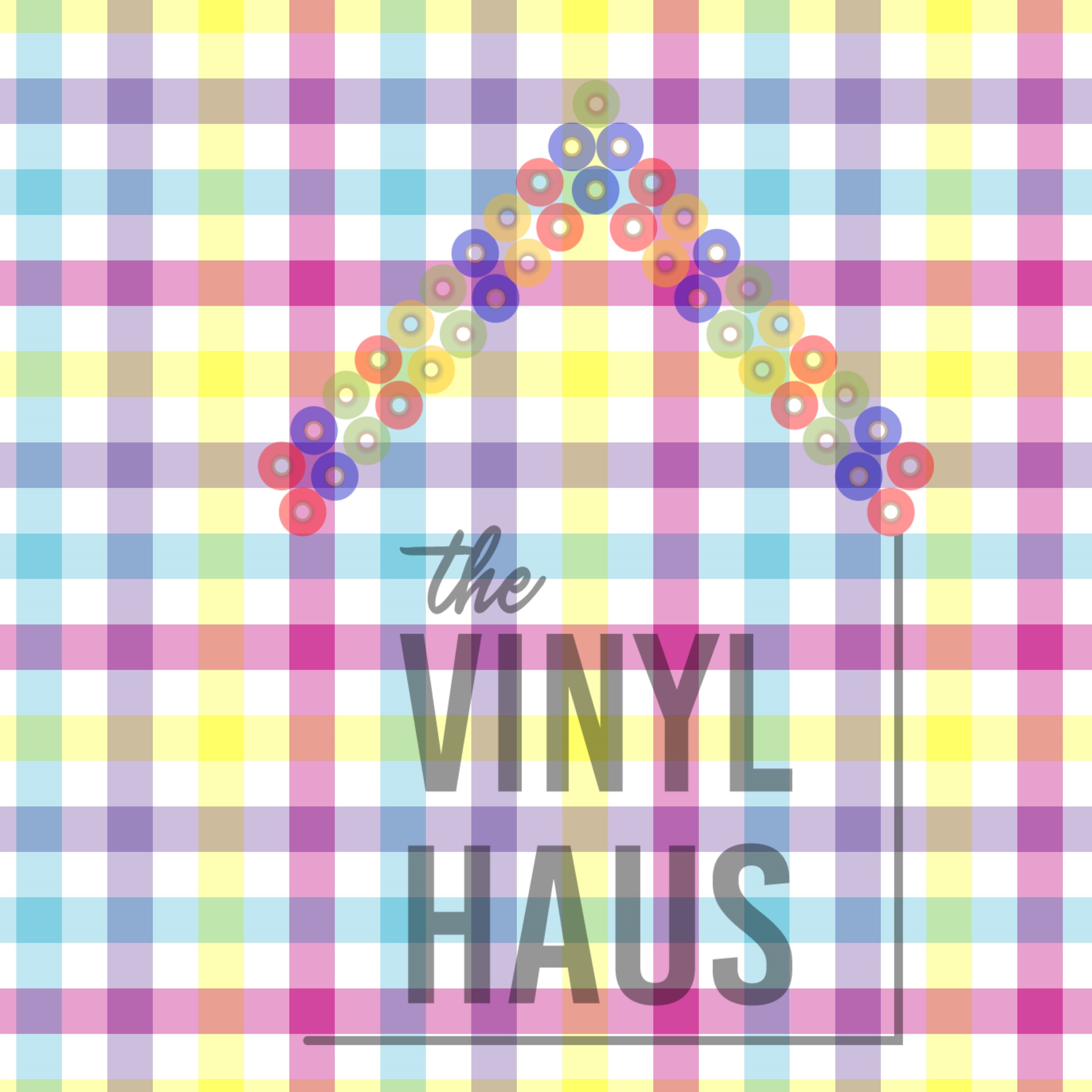 Spring Plaid Pattern Vinyl 12" x 12" - The Vinyl Haus