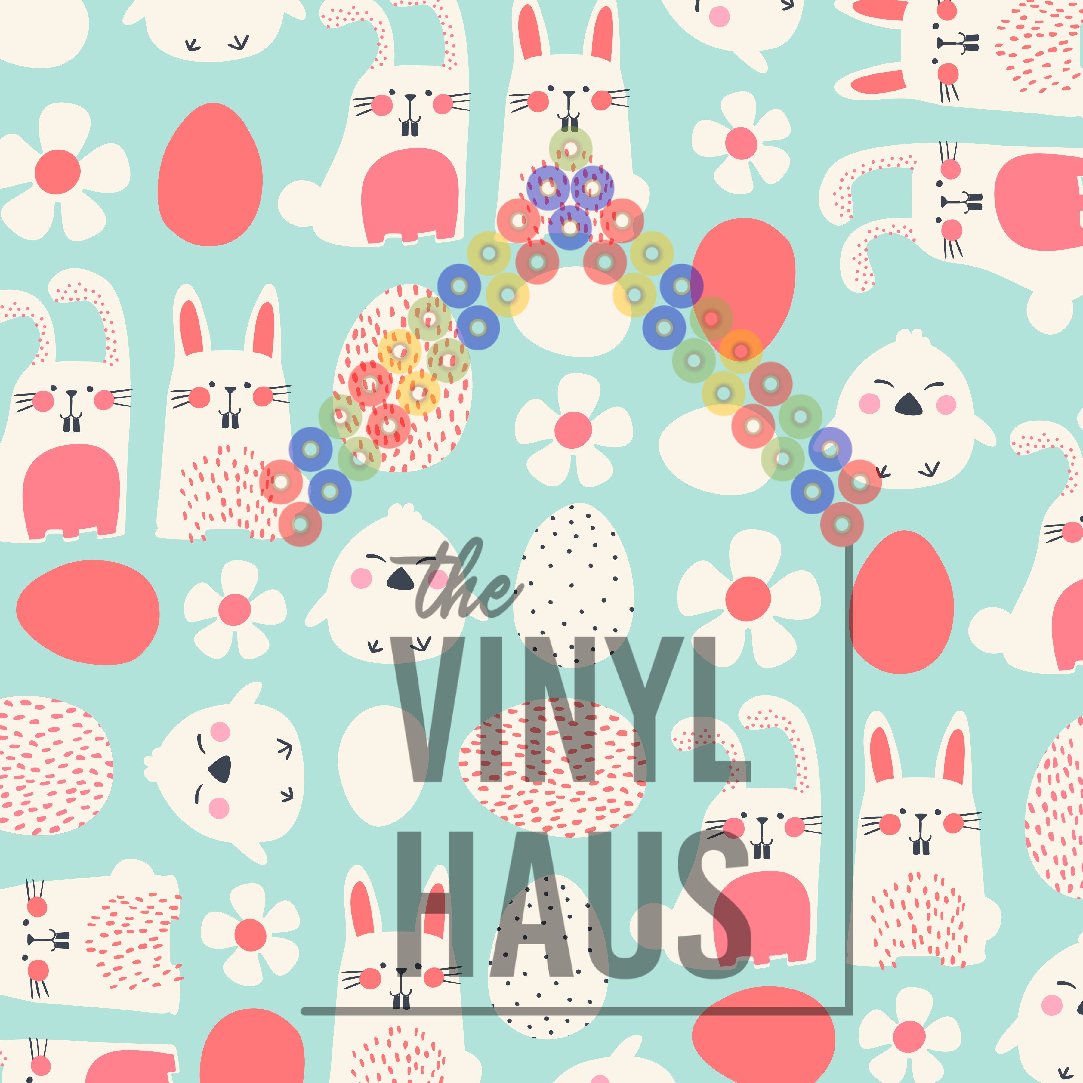 Easter Fun Pattern Vinyl 12" x 12" - The Vinyl Haus