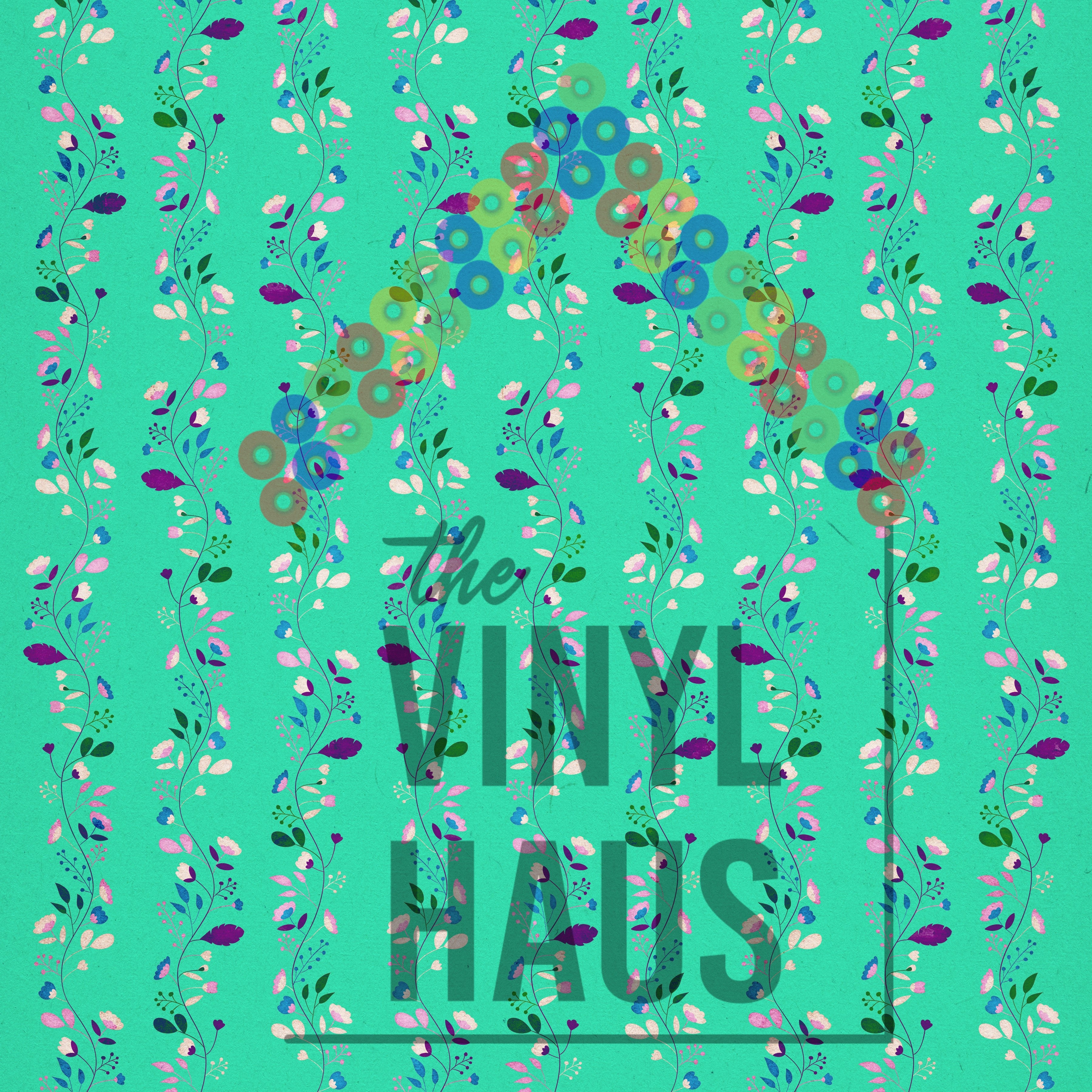 Easter Floral Pattern Vinyl 12" x 12" - The Vinyl Haus