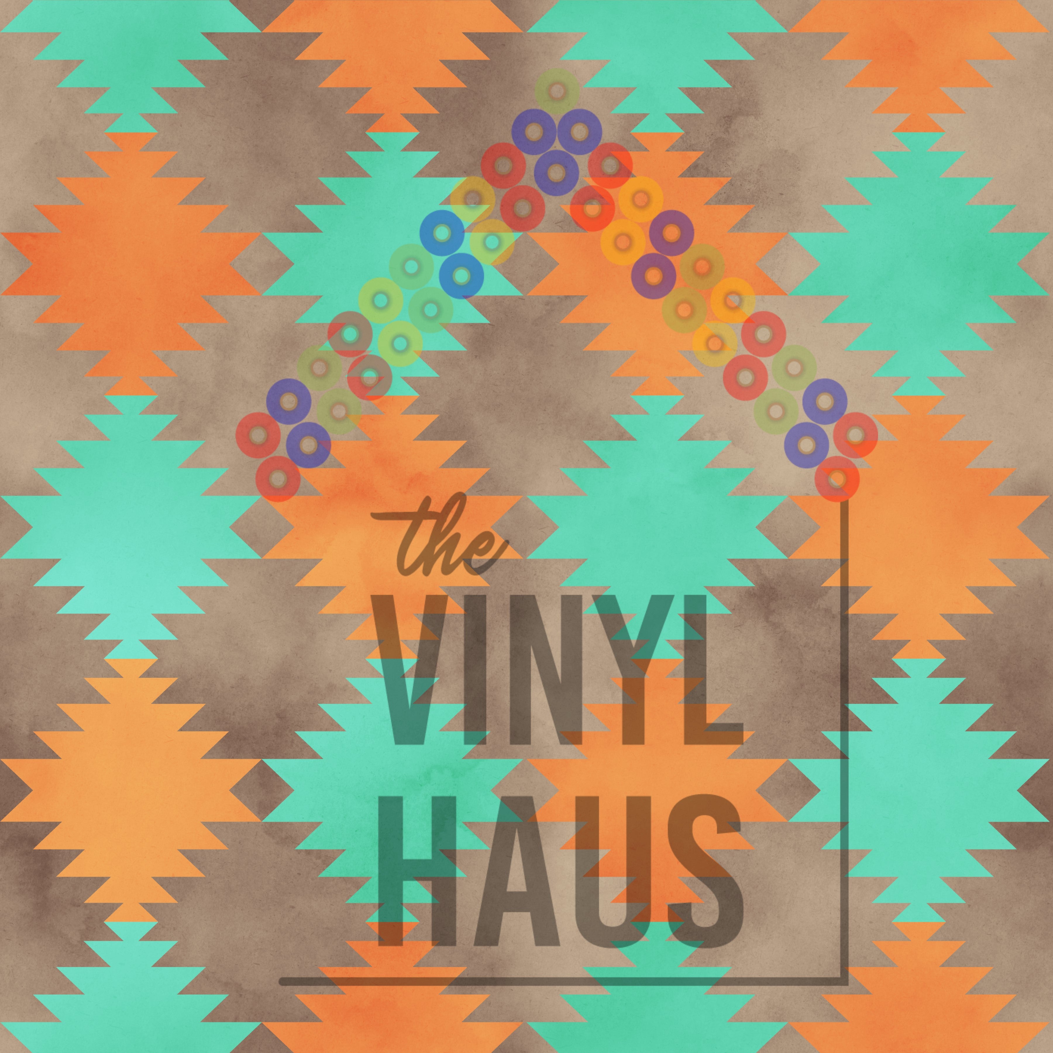 Aztec Pattern Vinyl 12" x 12" - The Vinyl Haus