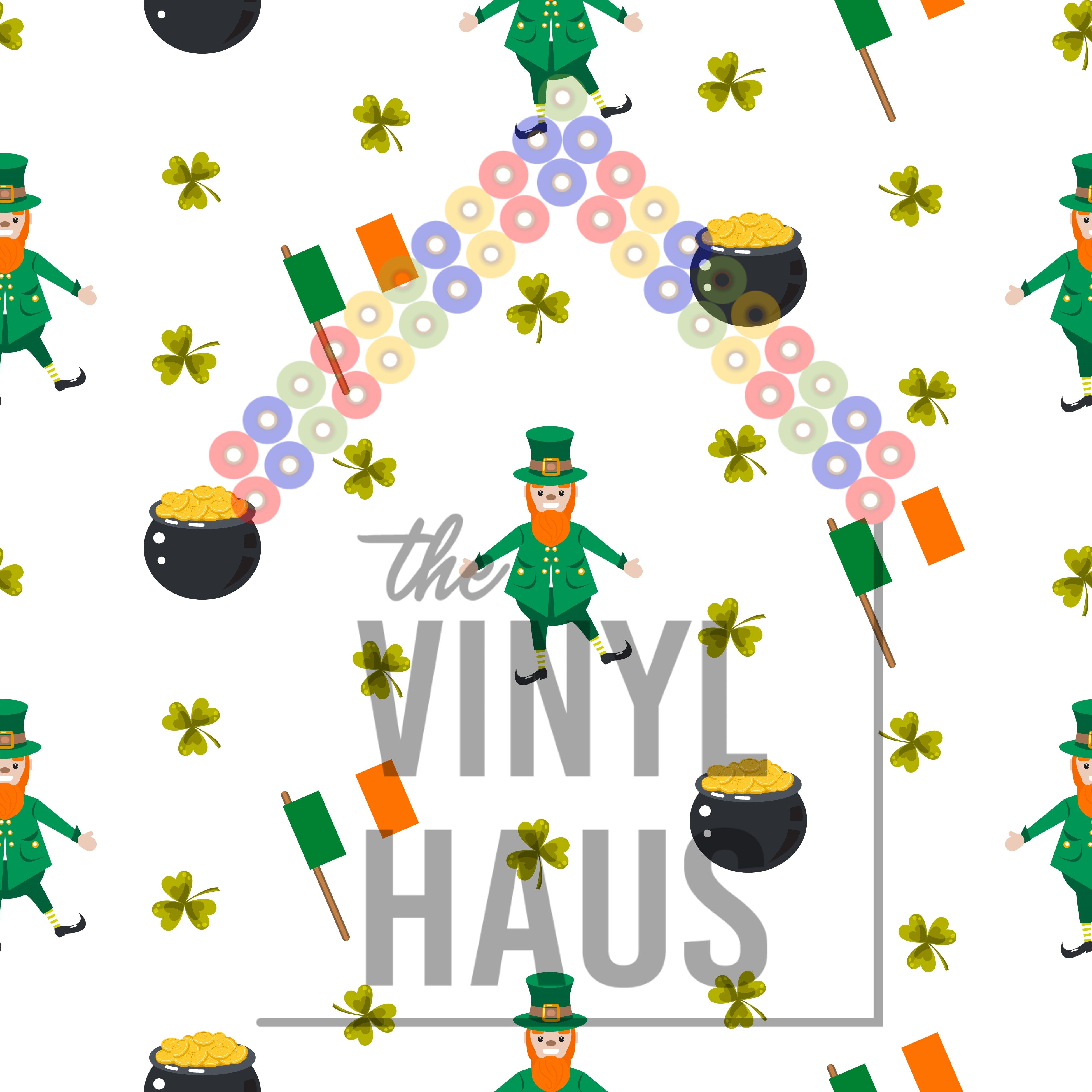 Luck of the Irish Pattern Vinyl 12" x 12 - The Vinyl Haus