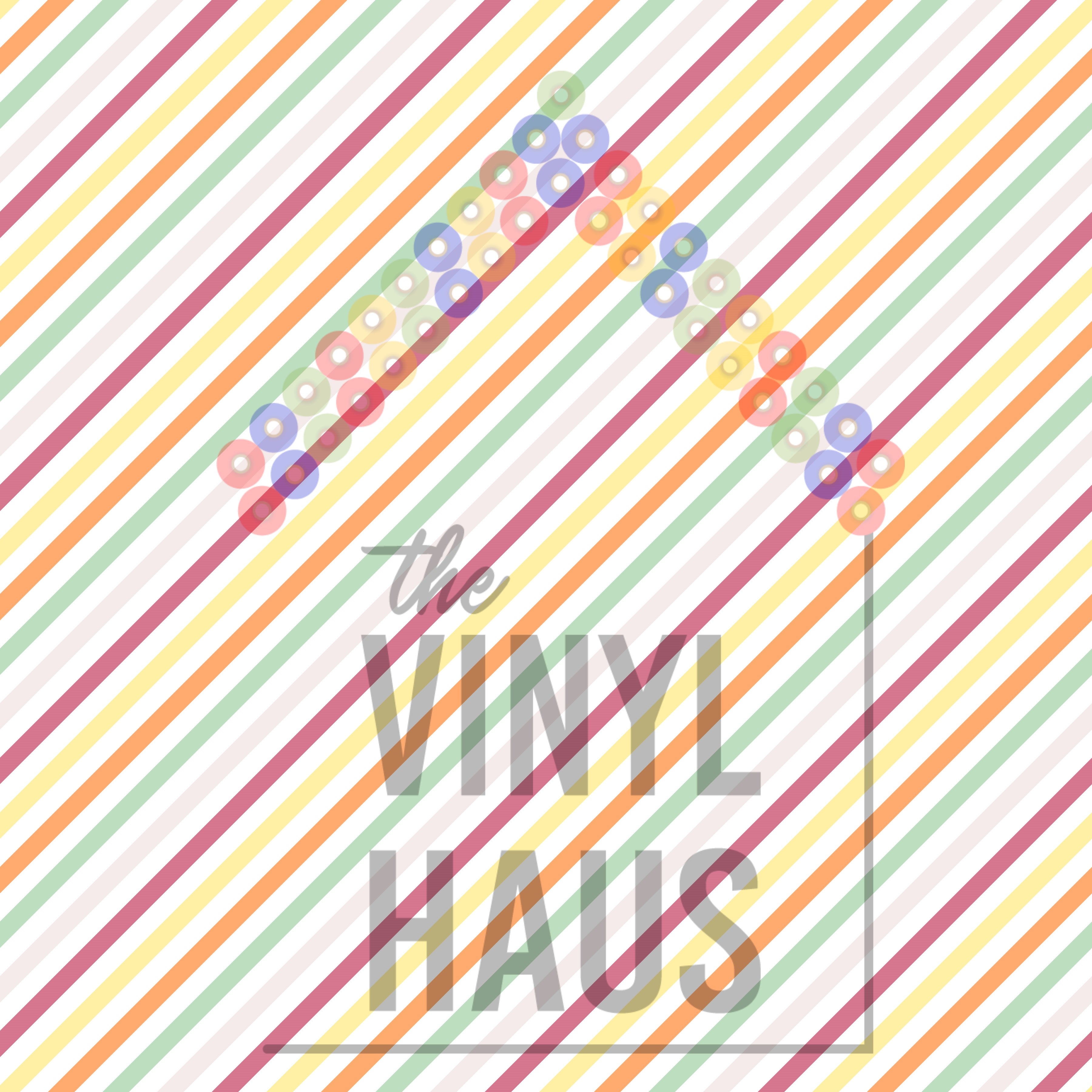 Fall Diagonal Stripes Pattern Vinyl 12" x 12" - The Vinyl Haus