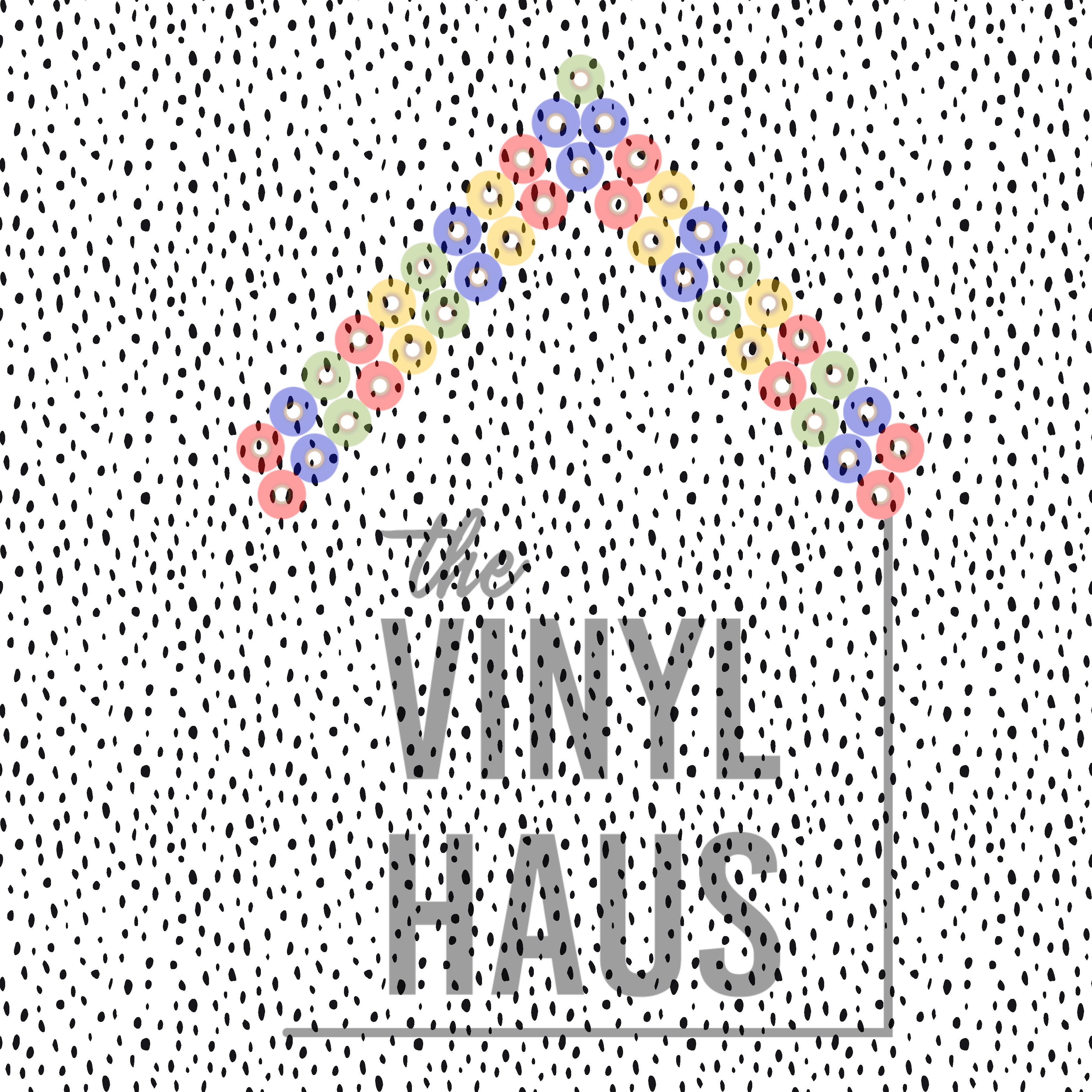 Dalmatian Spots Pattern Vinyl 12" x 12" - The Vinyl Haus