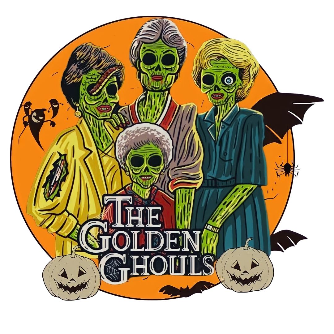 Sublimation Prints - Golden Ghouls - The Vinyl Haus