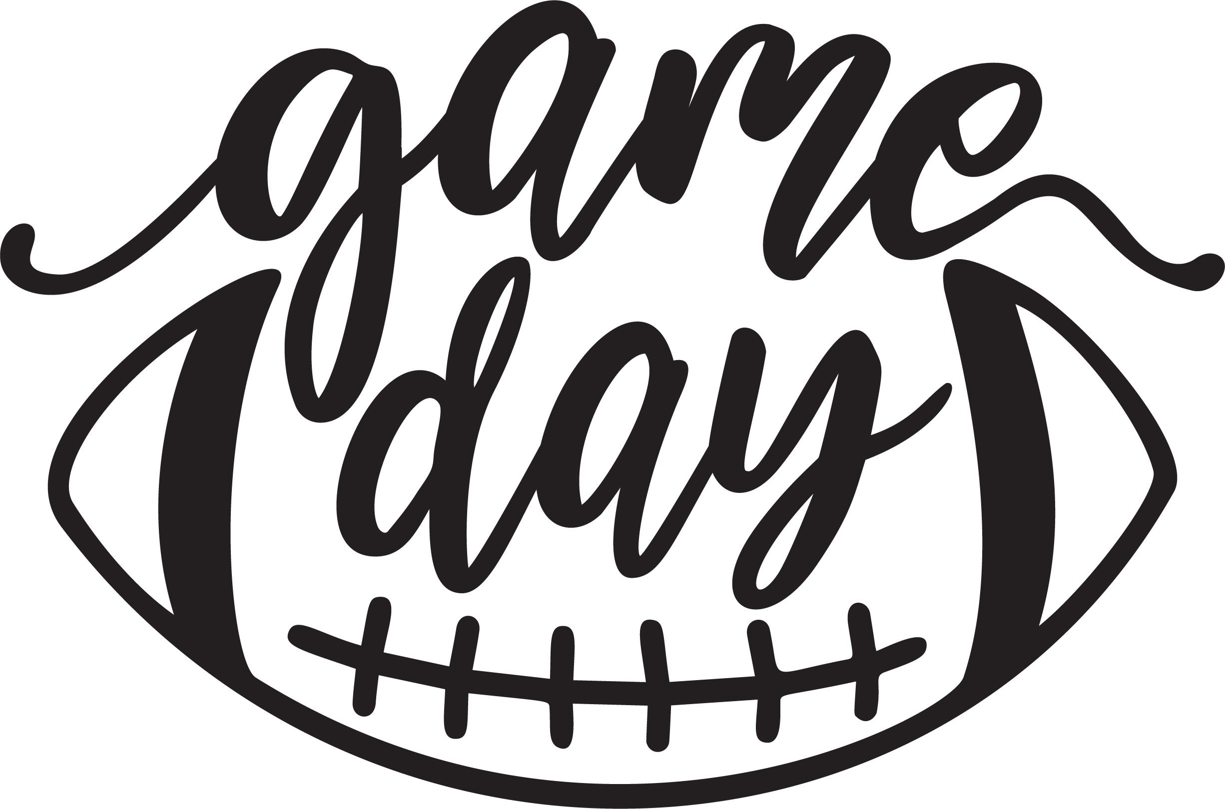 Sublimation Prints - Game Day Football - The Vinyl Haus