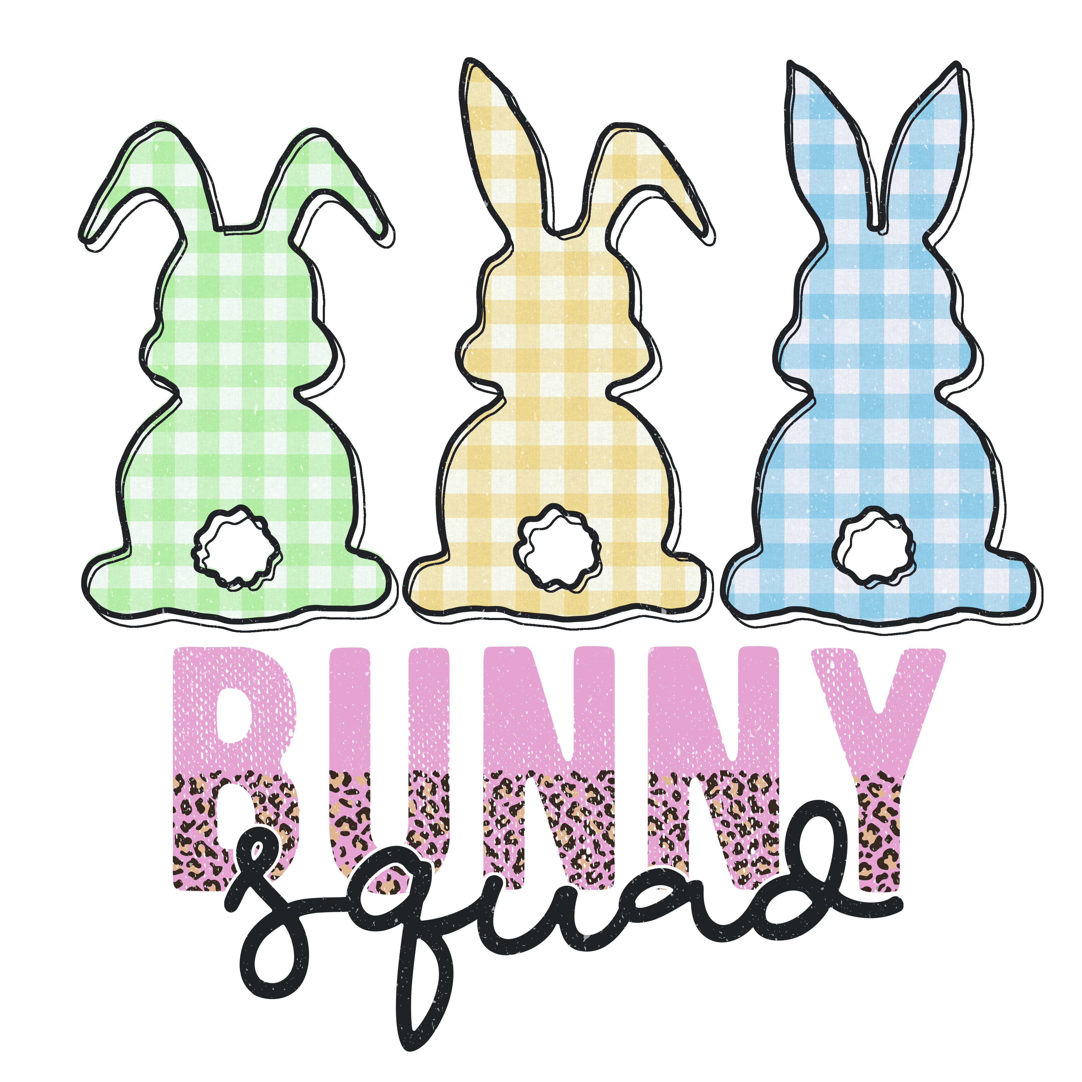 Sublimation Prints - Bunny Squad - The Vinyl Haus