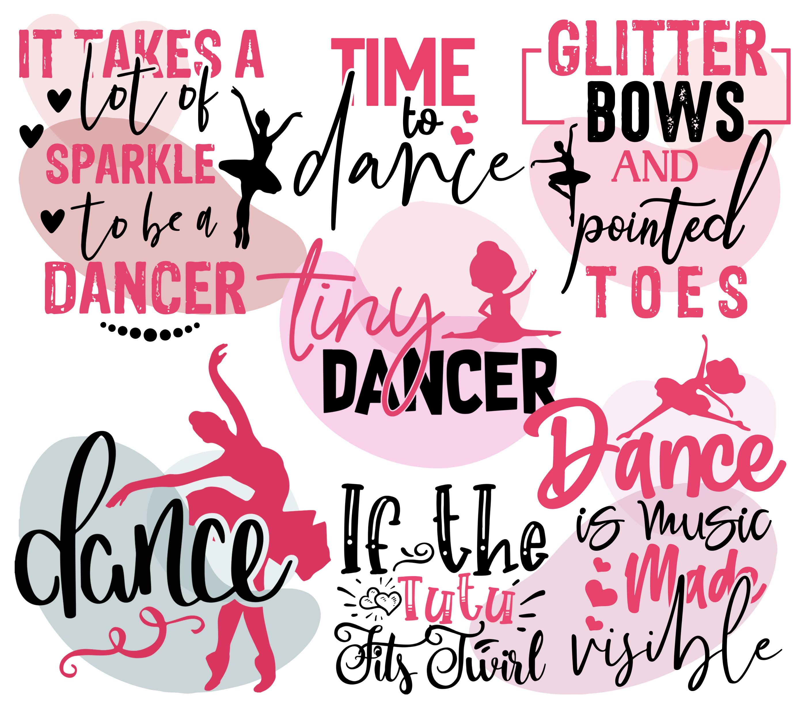 Sublimation Tumbler Wrap - Tiny Dancer - The Vinyl Haus